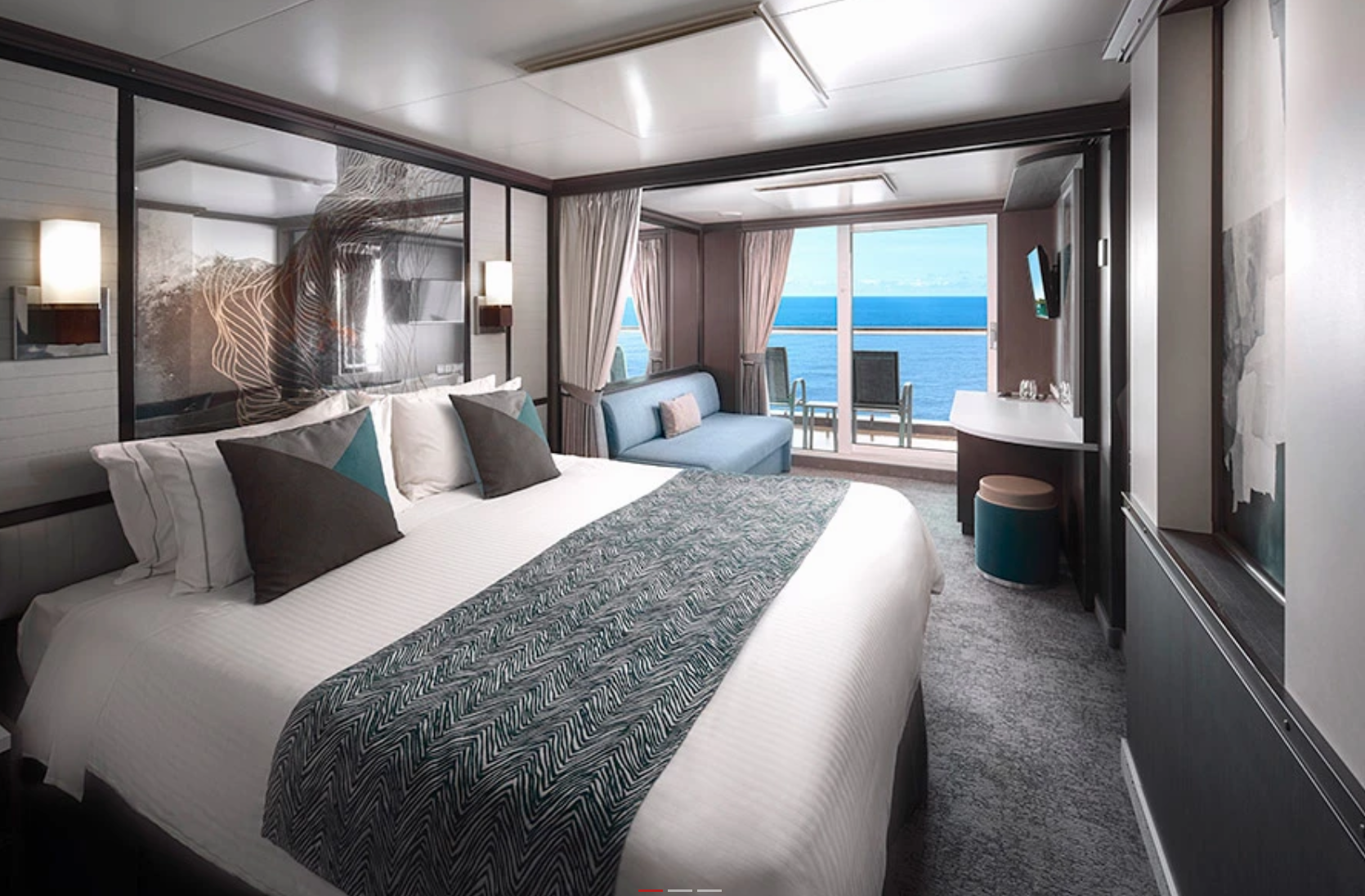 Balcony Staterooms aboard Norwegian Jewel